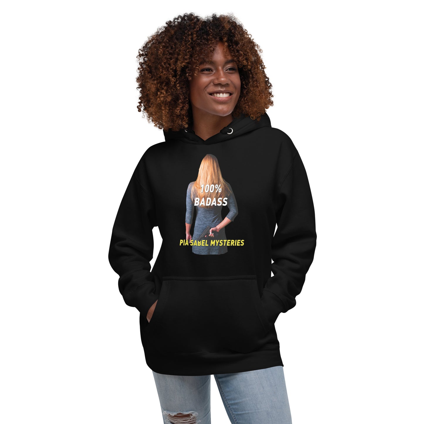 Pia Unisex Hoodie - Badass